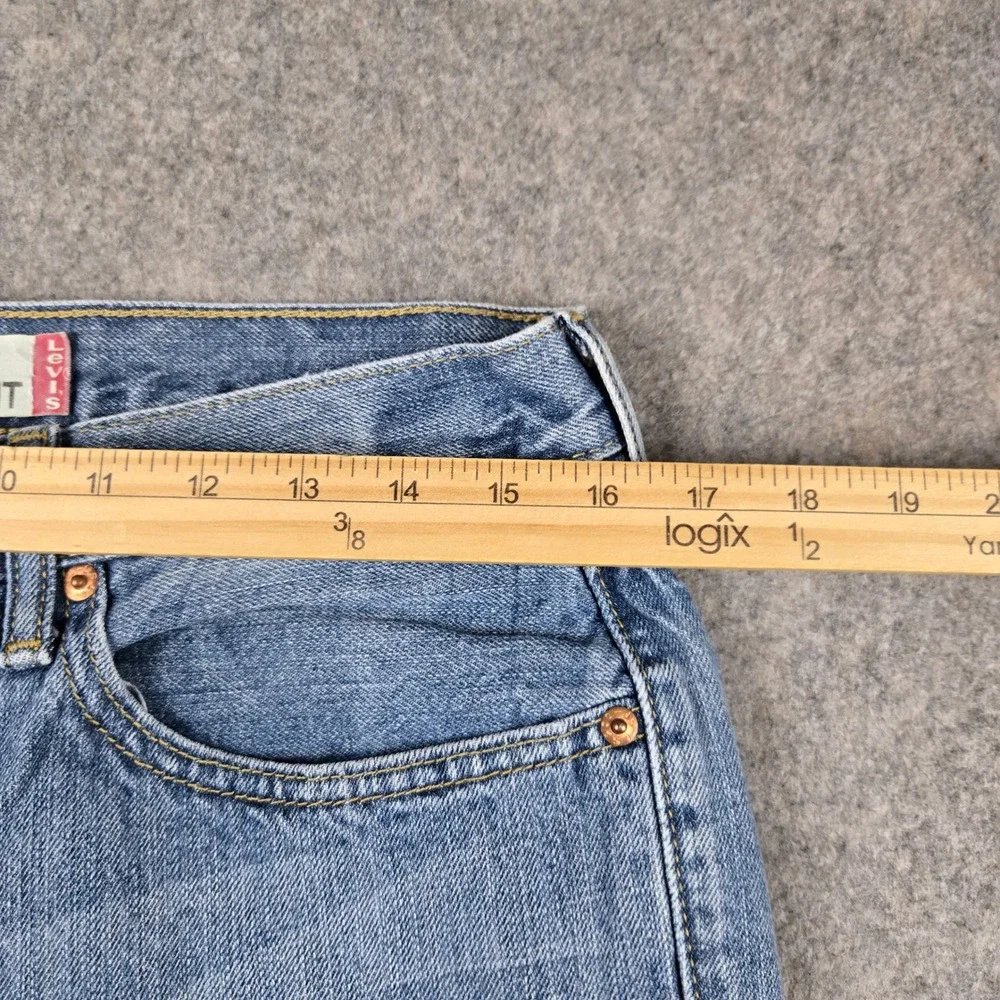 Levi's 559 Relaxed Straight Jeans Mens 32x30 Blue Denim Classic Faded Skater Y2k